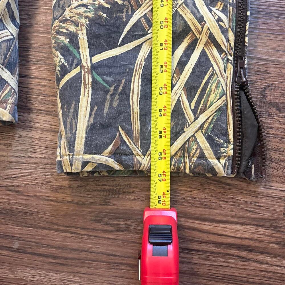 Cabela’s Camo Hunting Bib Overalls Outdoors Women’s Small Insulated Zip Legs - Picture 6 of 6